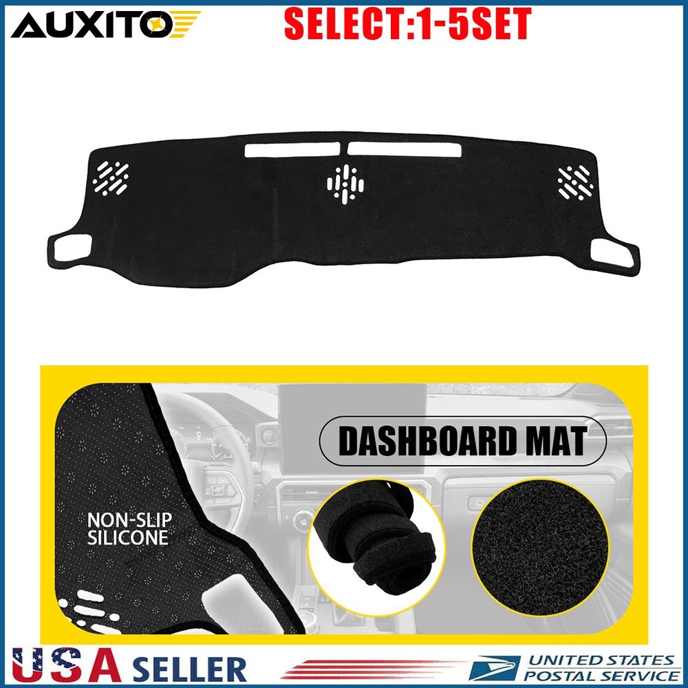 For Toyota Tacoma 2024 25 Dash Pad Cover Mat Dashboard Protection Anti-Slip 1-5X
