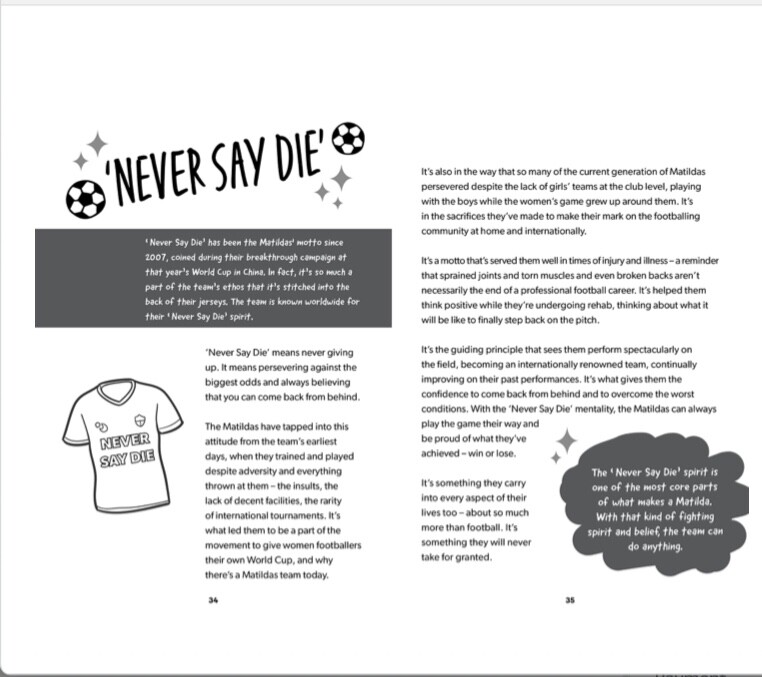 MATILDAS 2023 Australian women’s World Cup soccer football TEAM BOOK,BEST SELLER