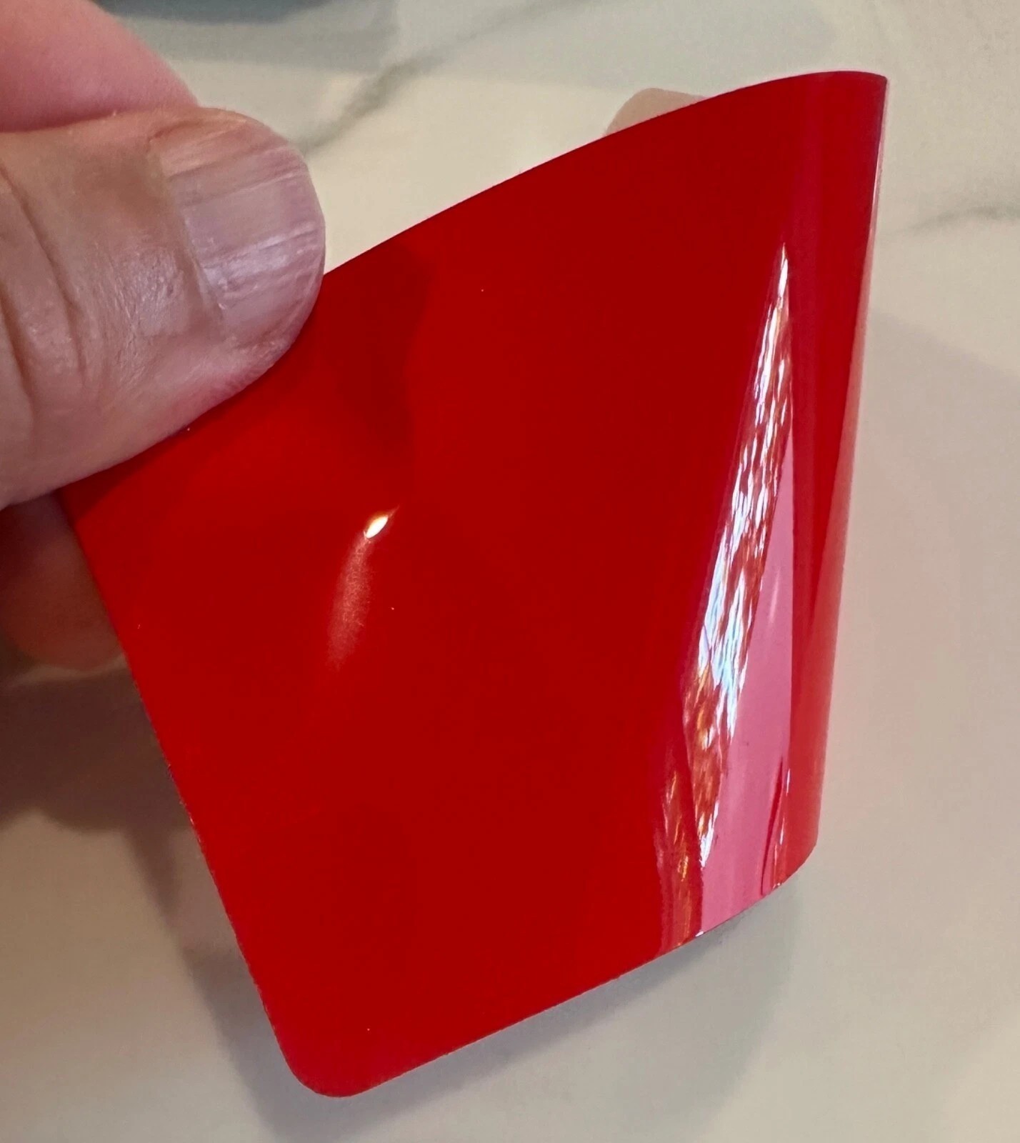 Cybertruck DIY PPF Paint Protection Film Wrap Color Change Gloss Ferrari Red