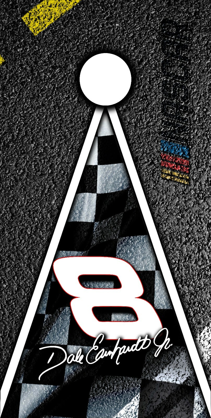 Dale Earnhardt Jr #8 Racing Nascar Motorsports Cornhole Vinyl Wrap Skin Sticker