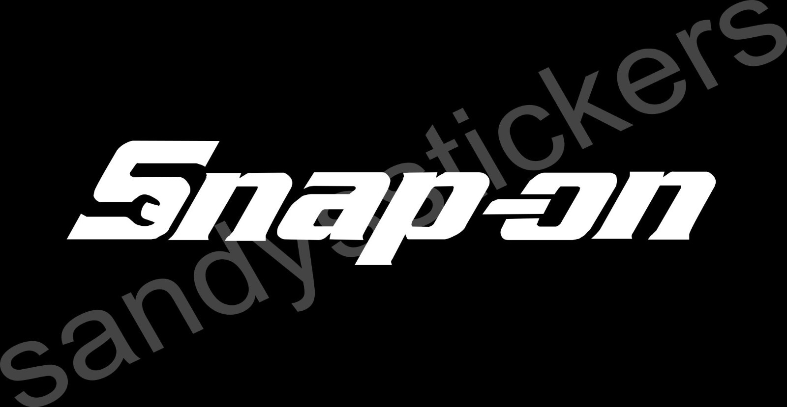 2x Snap-On Vinyl Decal Stickers – Tools toolbox car bumper window laptop 6″ wide
