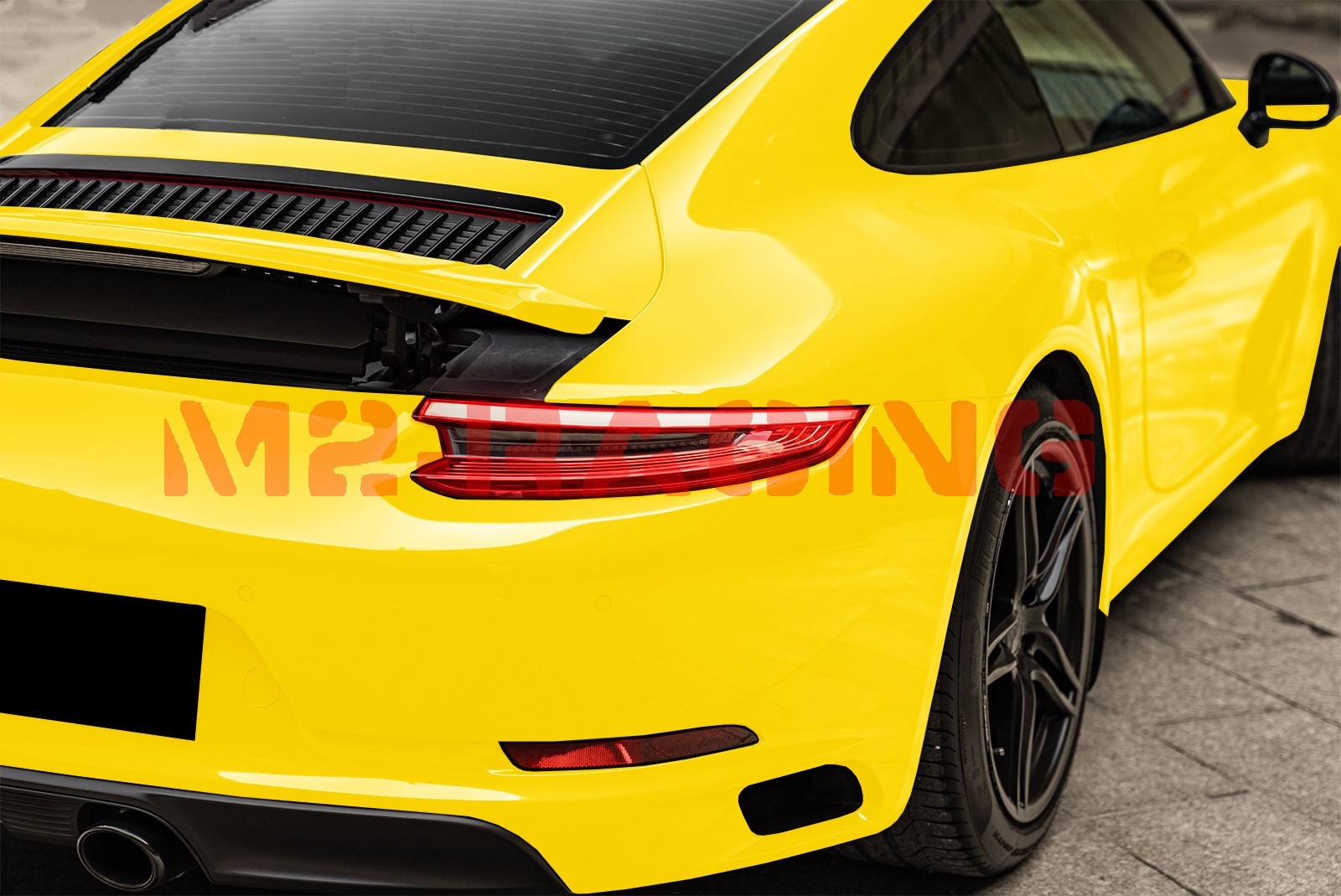 PPF Paint Protection Film Gloss Lemon Yellow Invisible Scratches Shield Wrap TPU