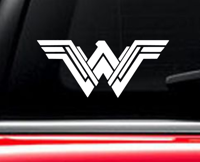 NEW WONDER WOMAN LOGO Decal Vinyl Car Window Sticker ANY SIZE