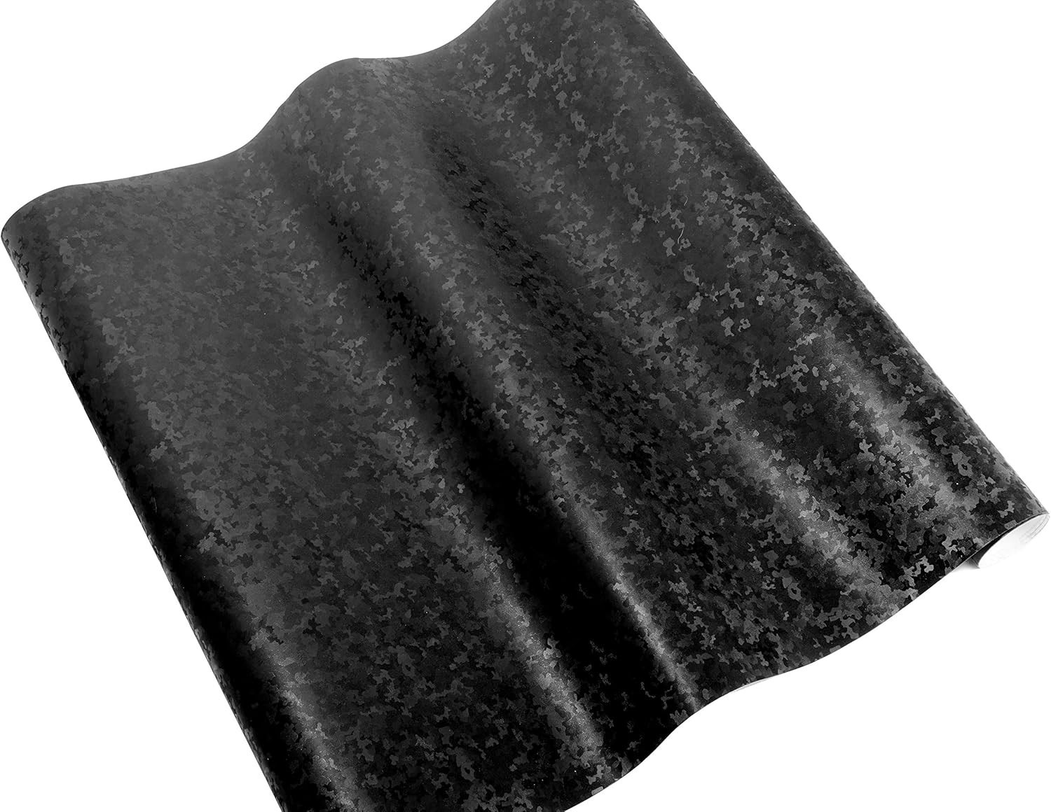 Black Stealth Small Patternless Camouflage Vinyl Wrap Roll (1ft x 5ft)