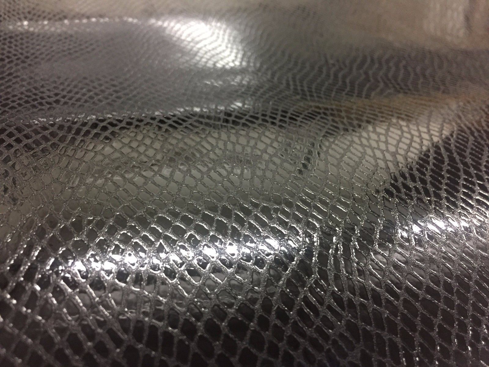 11FT x 5FT GLOSS Snake Skin Black Texture Vinyl Car Wrap Film Sticker Decal Roll