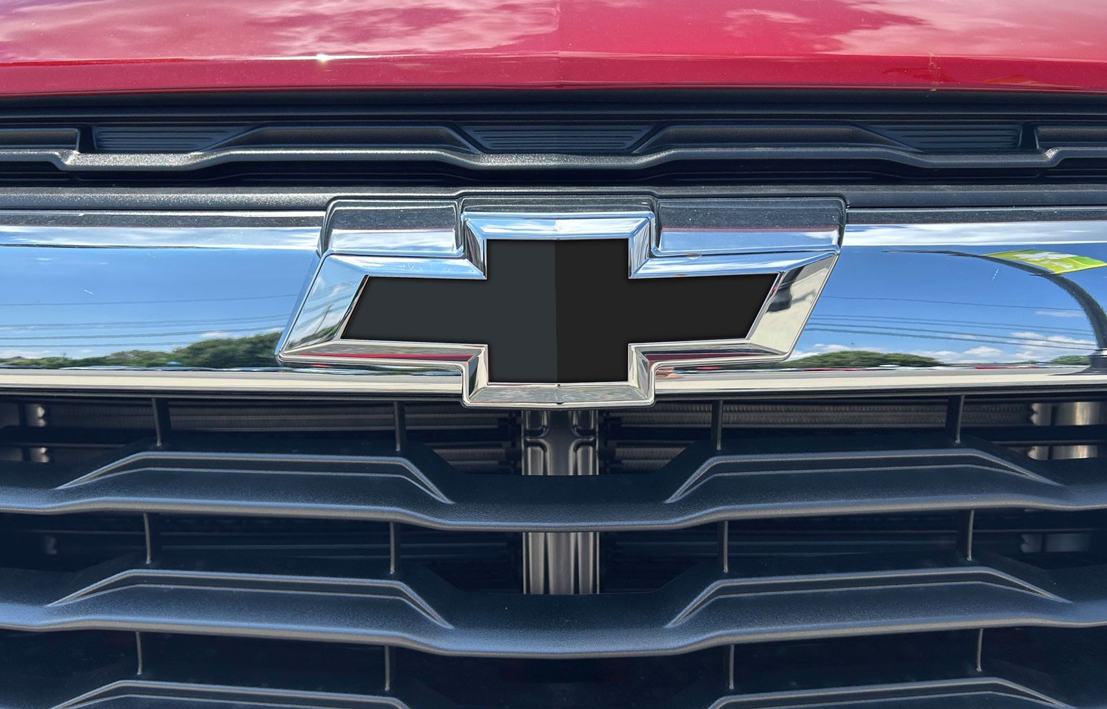 Chevy Trailblazer Blackout Grille Gate Bowtie Overlay Decals 2021-2027 Set of 2