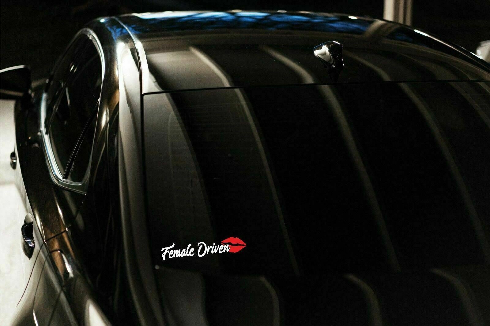 STICKERCORP – FEMALE DRIVEN – CAR WINDOW DECAL VINYL STICKER