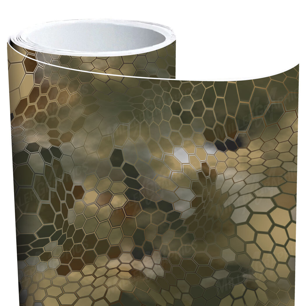 Camo “Chameleon” Rocker Panel Graphic Decal Wrap Kit Truck SUV – 6 Size Options