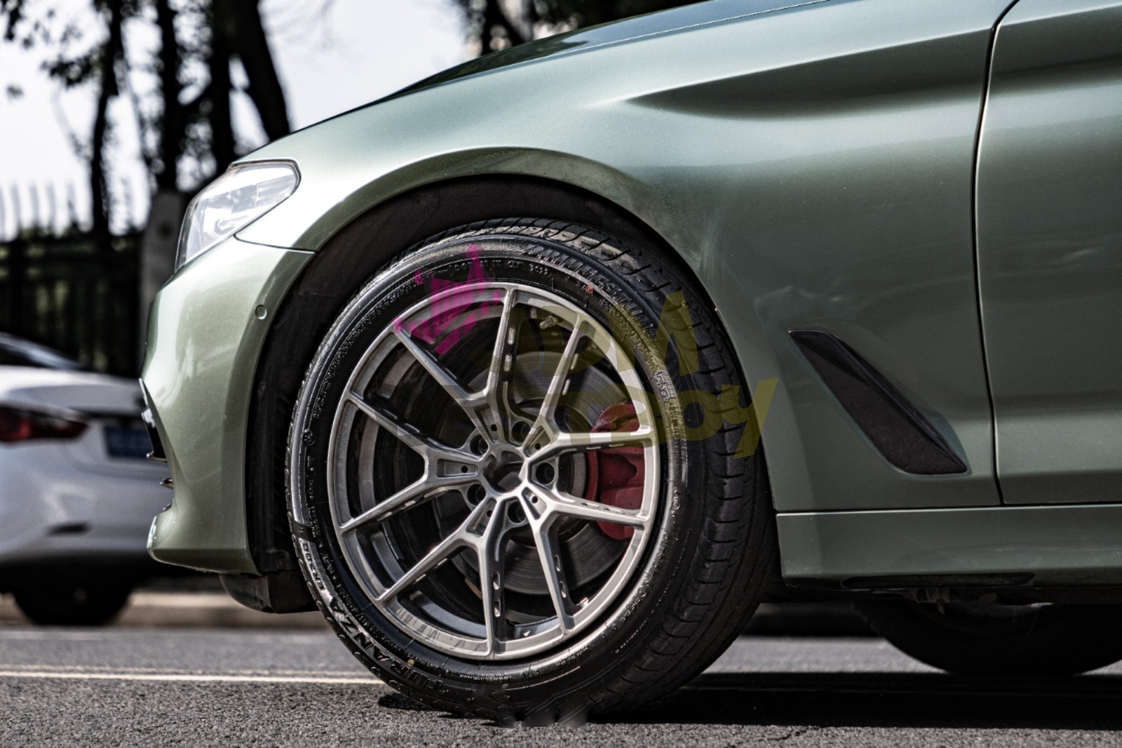 Gloss Metallic Millennium Jade PPF TPU Paint Protection Film Dry Wet Vinyl Wrap