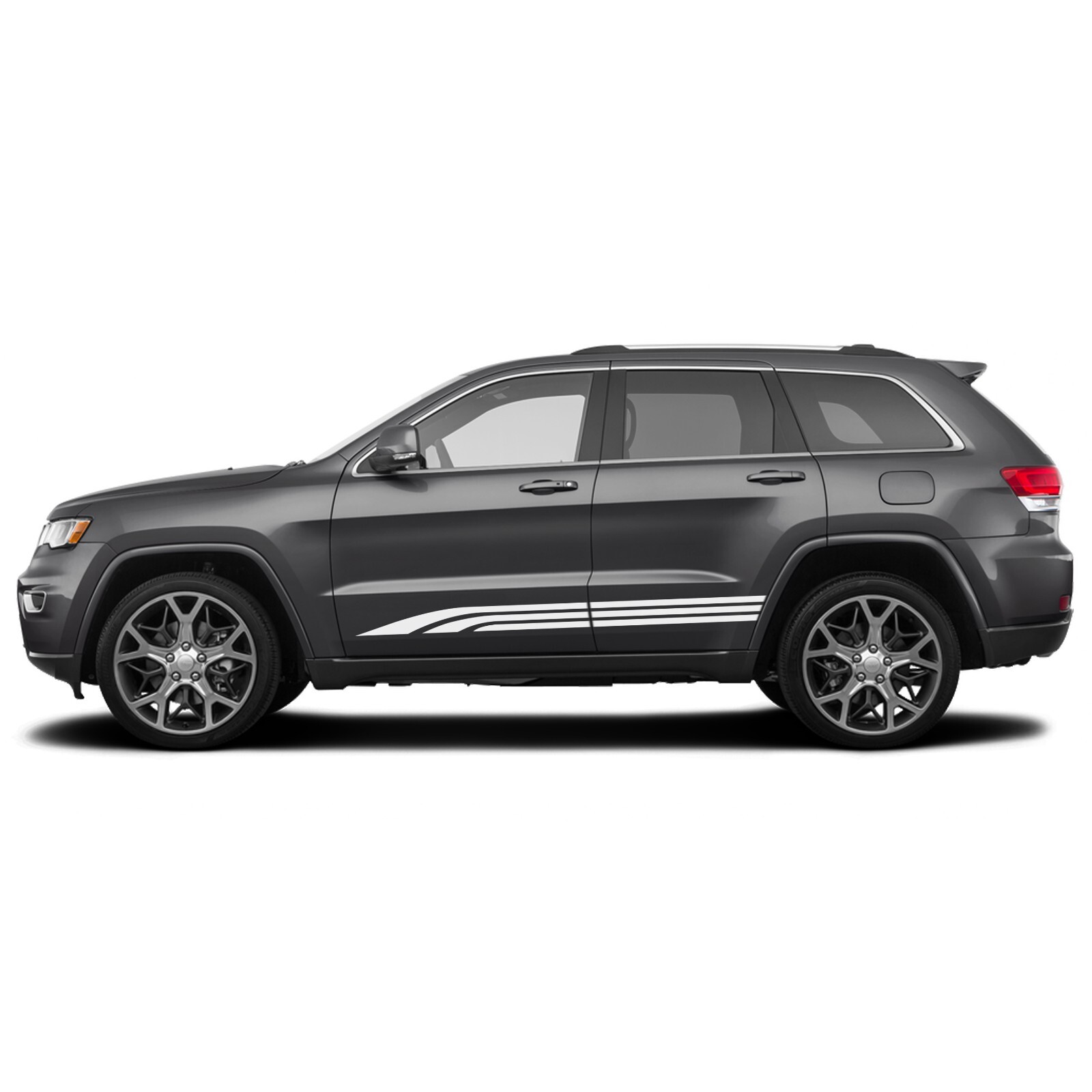 Lower triple stripes graphics stickers decal compatible with Jeep Grand Cherokee