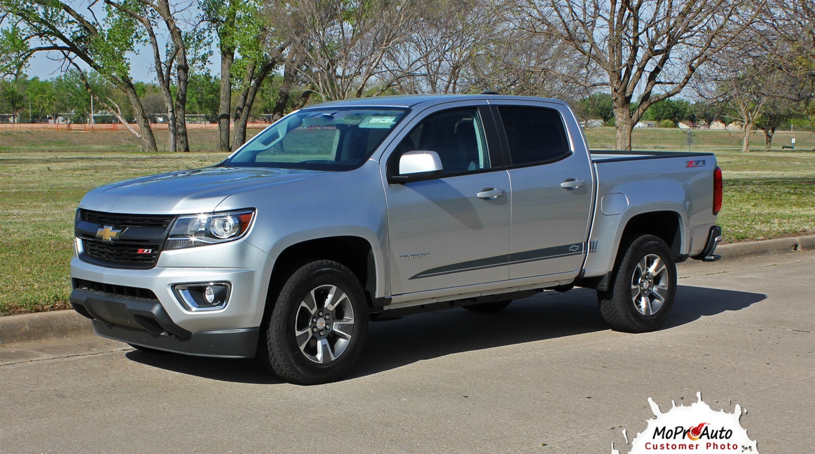 2015-2022 Chevy Colorado Extended & Crew Cab RATON Decal Stripe 3M Pro Vinyl