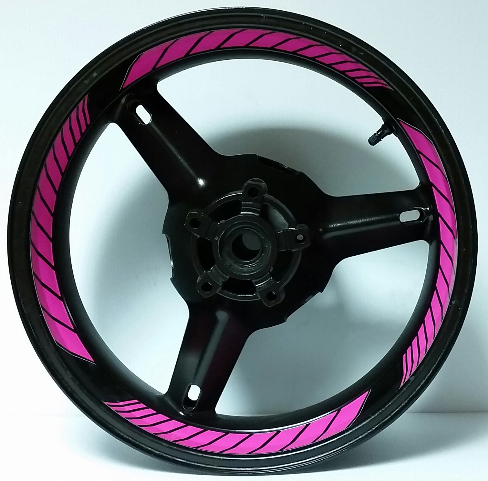 HOT PINK MAGENTA CUSTOM INNER RIM DECALS WHEEL STICKERS STRIPES TAPE GRAPHICS