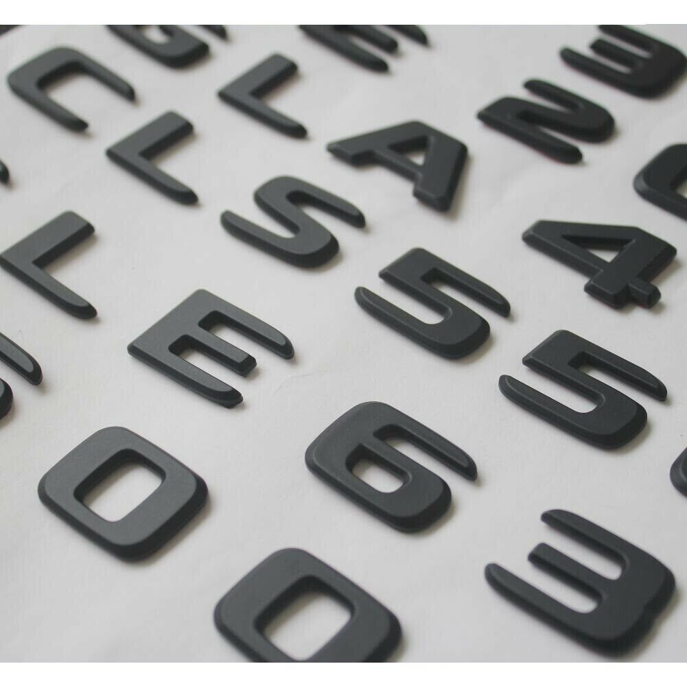 A-Class W177 2018+ Matte black Trunk Emblem Decal Badge AMG/A35/TURBO 4matic