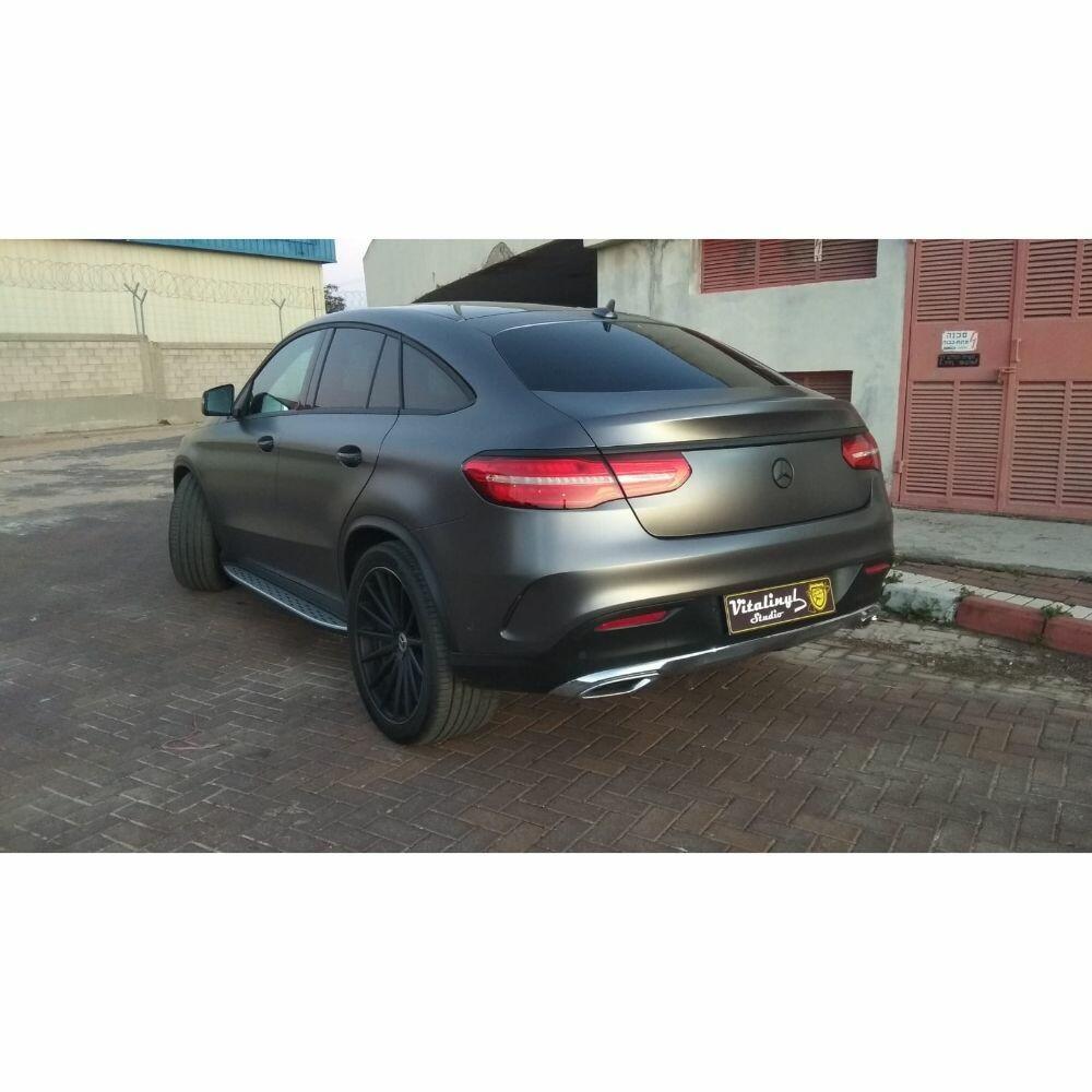 3M 2080 Scotchprint Satin Dark Gray Vinyl Car Wrap Film | S261