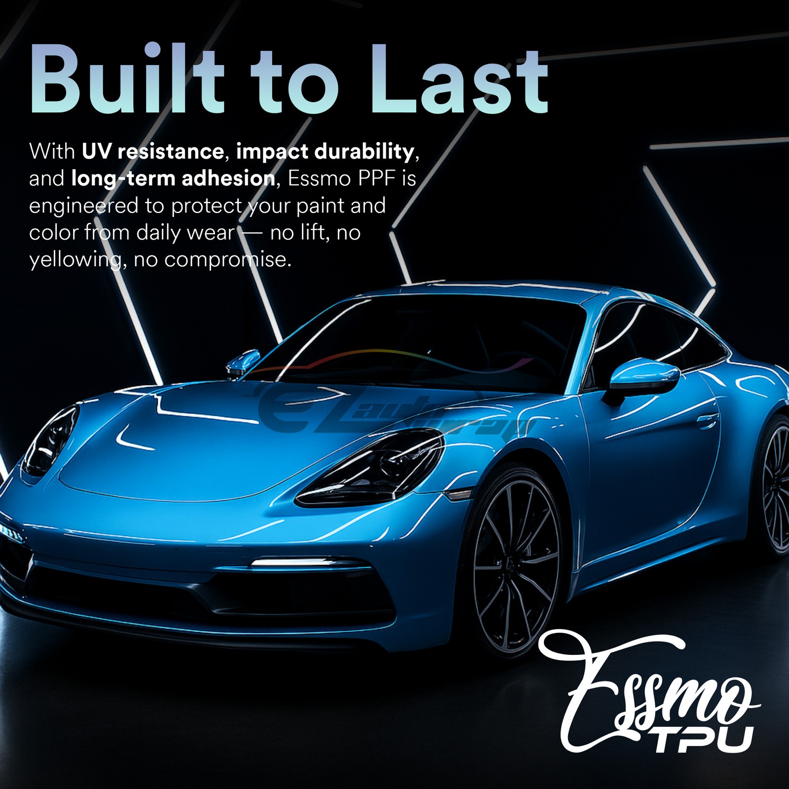 Gloss Metallic Milano Gold PPF TPU Paint Protection Film Dry Wet Auto Vinyl Wrap