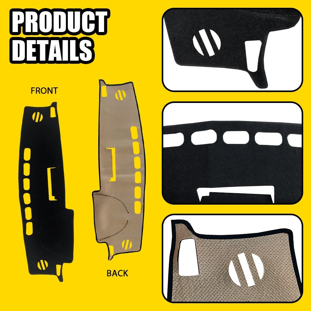 Car Dashboard Cover Mat Pad For Toyota RAV4 2013-2018 Sunshield Non-slip 1-5X