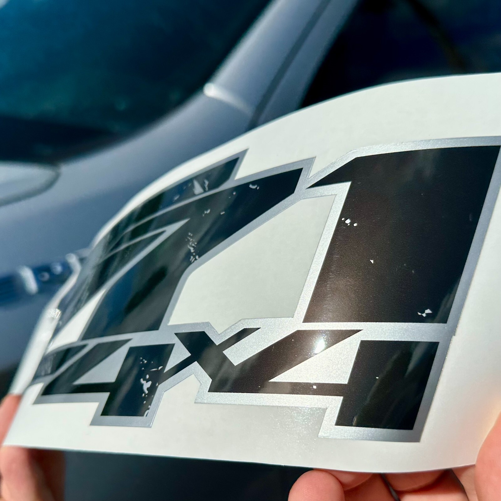 Z71 4×4 Off Road Decals for Chevy Silverado, Punisher Skull Edition Stickers, 2