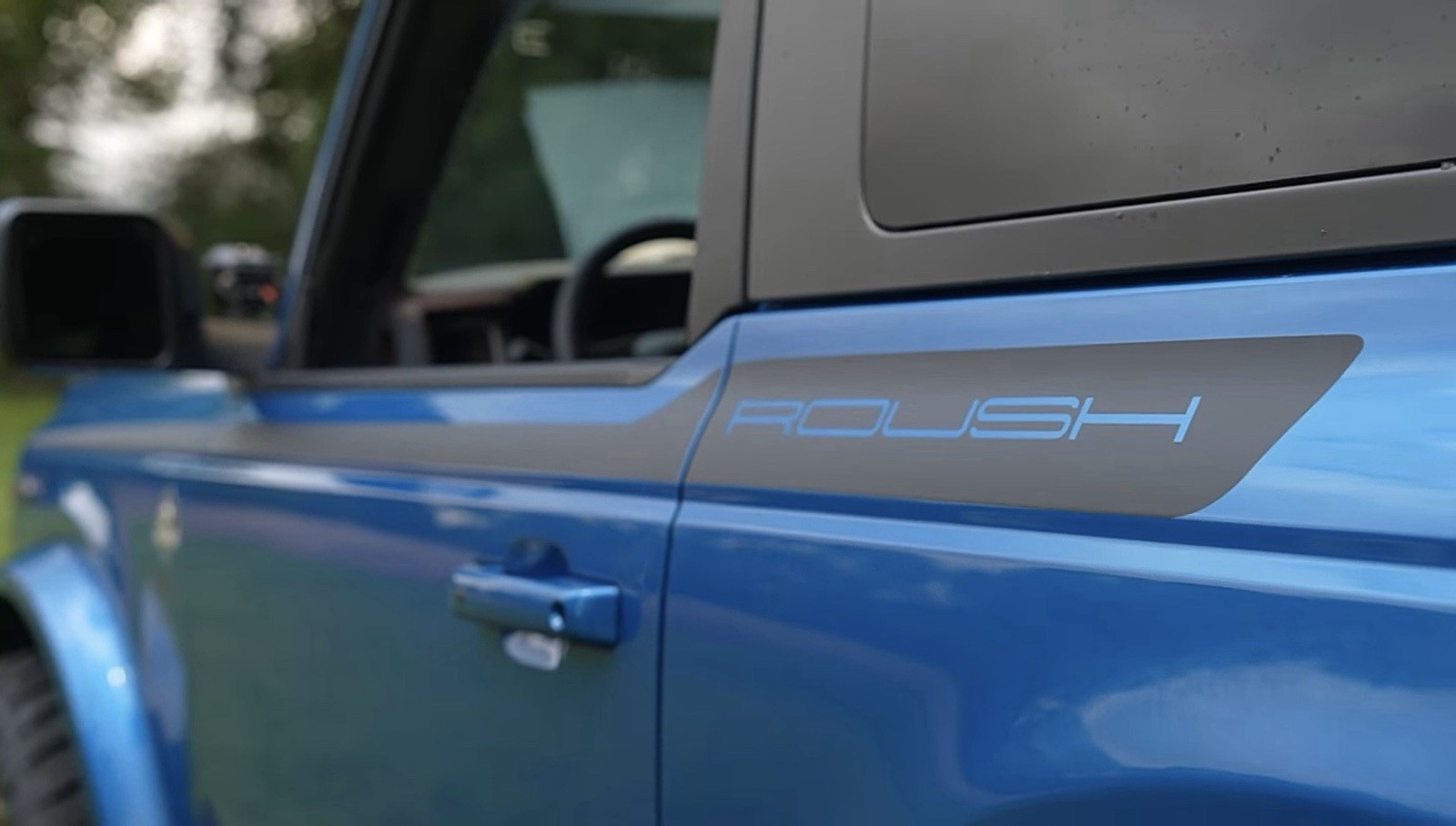 2021-2026 Custom OEM Roush 2PC Set Body Graphics Decals Fits Bronco Sport Only!