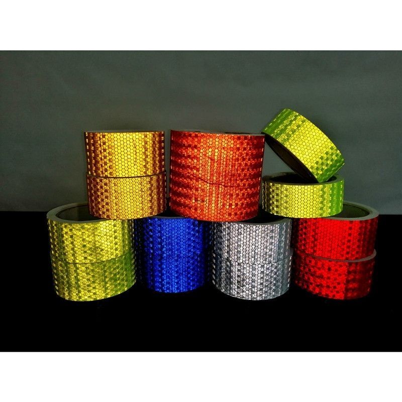 19ft 5cm Reflective Roll Car Truck Safety Tape Self Adhesive Sticker Strip Decal