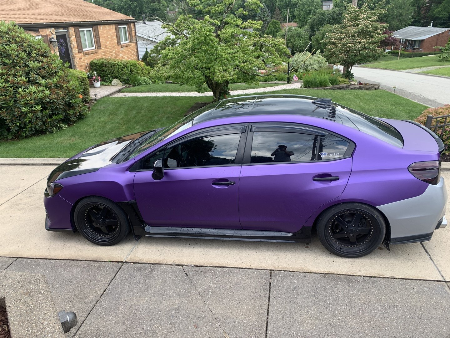 VVivid 2020 VVivid+ Matte Metallic Purple (Ghost) Vinyl Car Wrap Film | V213