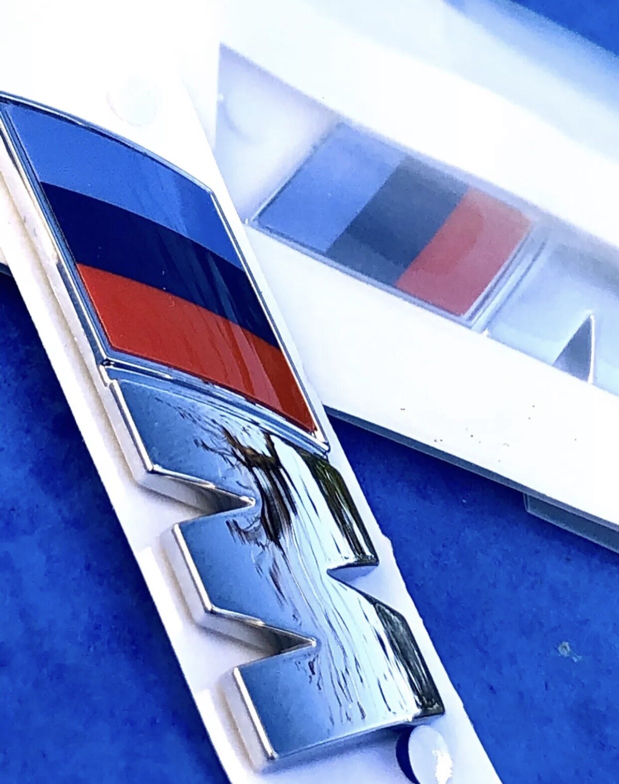 2 BMW LOGO Side Badges Original X6 X2 X3 X4 4.7 X 1.5