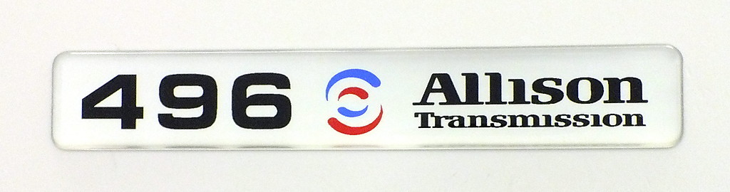 496 / Allison EMBLEM (B) Super Sized SATIN