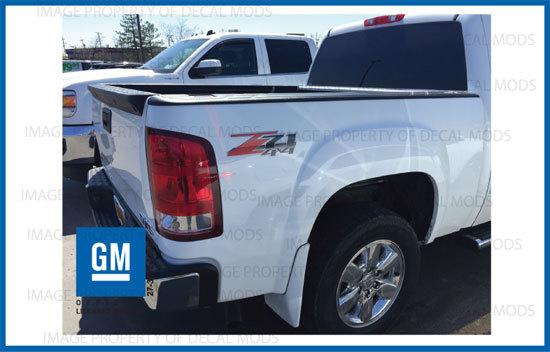 2007 – 2013 Chevy Silverado Z71 4×4 Decals Set – FS 3D – Truck Bed Side Stickers