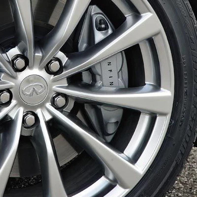 2pcs Infiniti Brake Caliper Decal Stickers