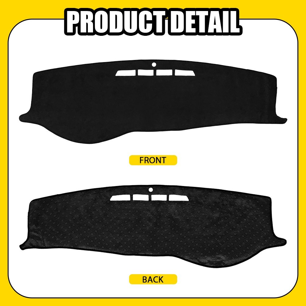 For 2006-13 Chevrolet Impala Dash Mat Dashboard Cover Pad Anti-Glare Black 1-5X