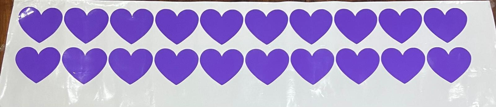 Purple Heart Decal by Status Error – 4″ x 4″ – Premium Quality, Removable Vinyl