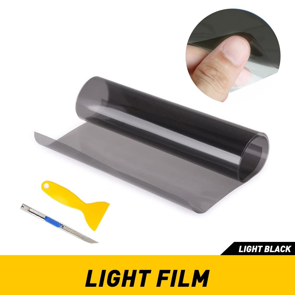 4Colors Tint Gloss Foglight Headlight Lamp Taillight Light Tint Film Vinyl Decal