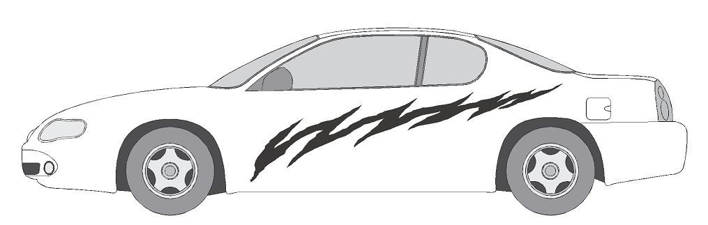 DECAL #A959 VINYL GRAPHIC AUTO SUV VEHICLE CROSS OVER MODERN TRUCK VAN CAR SEMI