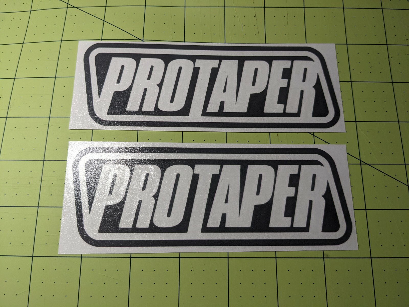 ProTaper (x2) PAIR Vinyl Decal Sticker Graphics Logo Motocross ATV Dirt Bike