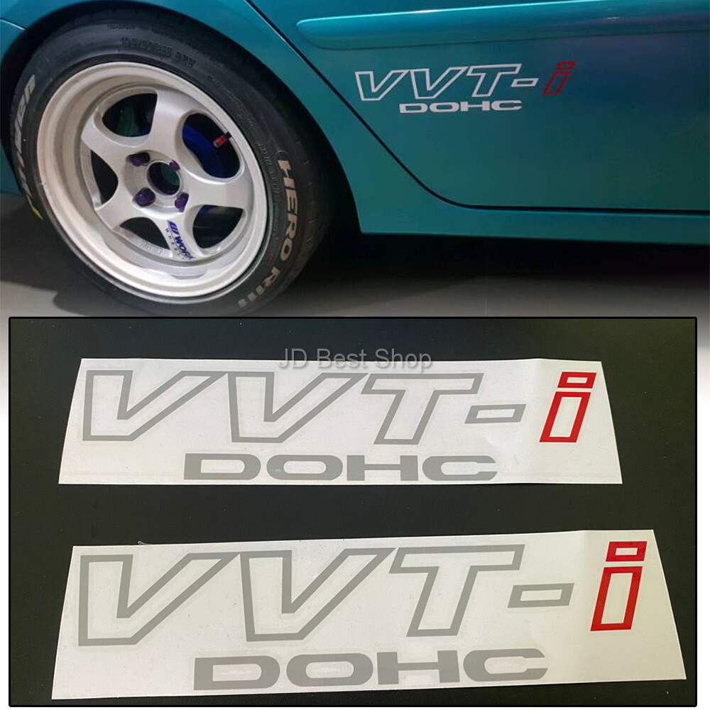 Sticker Vinyl Car Truck VVTI-DOCH Engine gasoline JDM Style For Toyota ALL Model