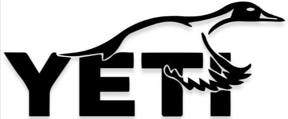 Yeti Duck Hunting Logo Vinyl Car Window Decal Graphic Bumper Sticker NEW