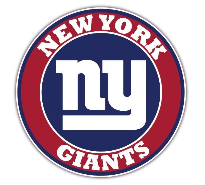 New York NY Giants NFL Pro Football Vinyl Sticker Decal Car Bumper Cornhole