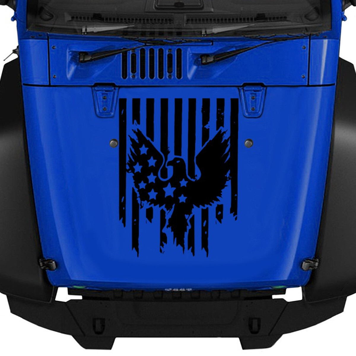 American Flag Bird Graphics Vinyl Sticker For Truck Car Body Hood Decor Decals