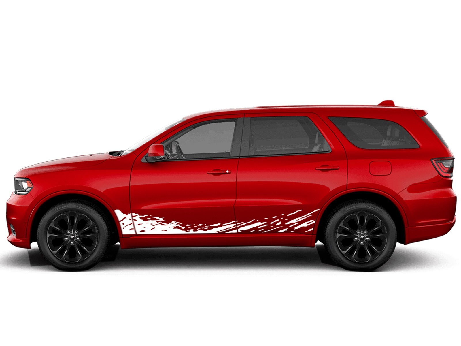 Lower mud splash graphics stickers decal compatible with Dodge Durango