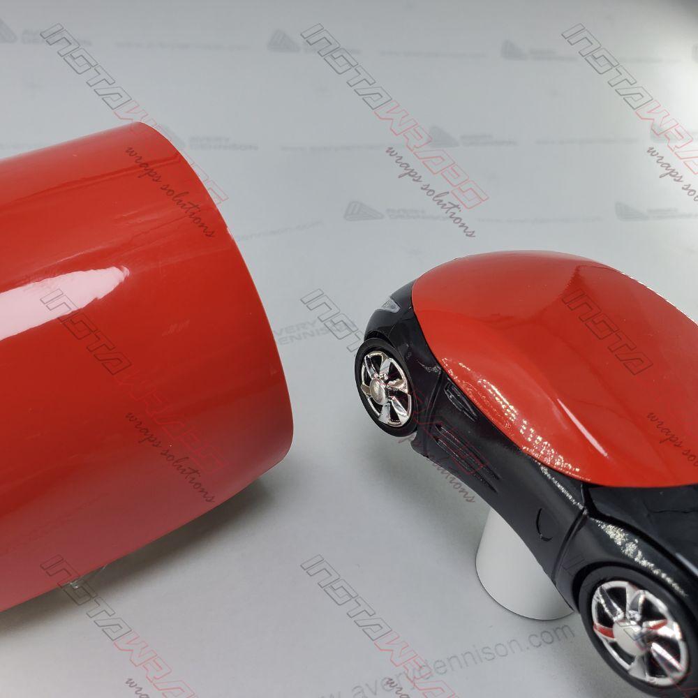 Avery Dennison SW900 Supreme Gloss Red Vinyl Car Wrap Film | 415-O