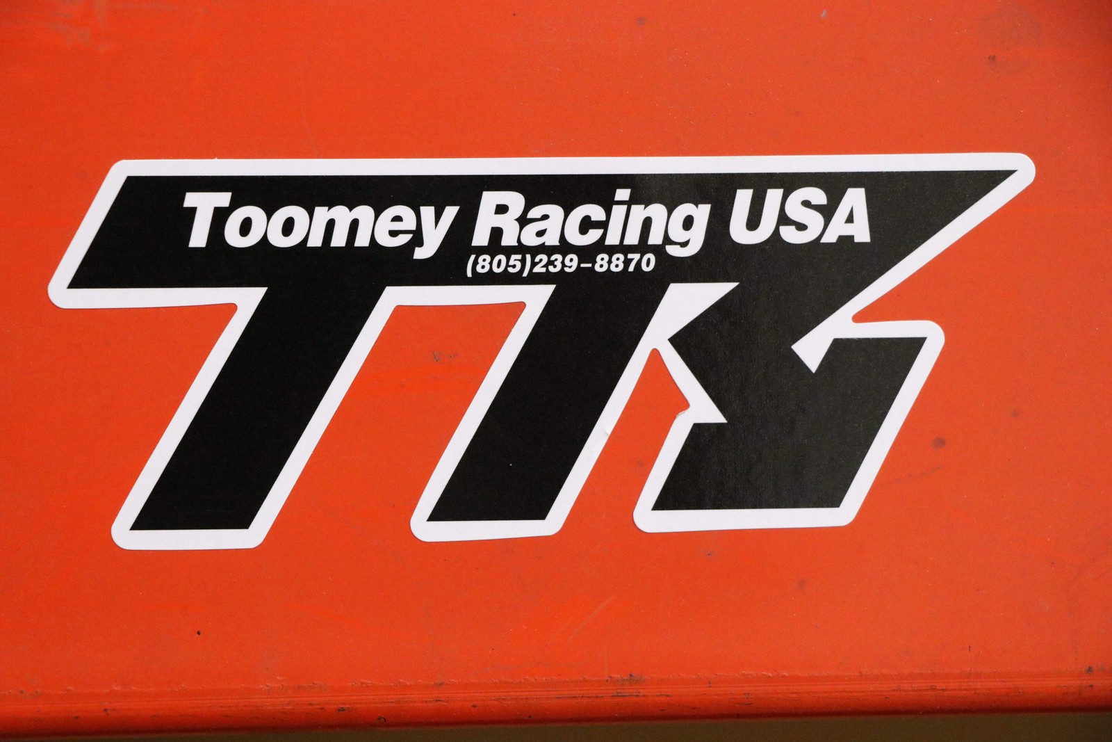 4 x TOOMEY RACING STICKER PACK (2 LG 8″, 2 SM 4″) VINYL Banshee Blaster