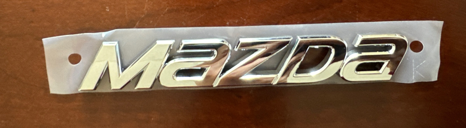 Mazda Chrome “Mazda” Trunk Emblem OEM NEW 2014-2016 Mazda 6 – GHK1-51-711 –