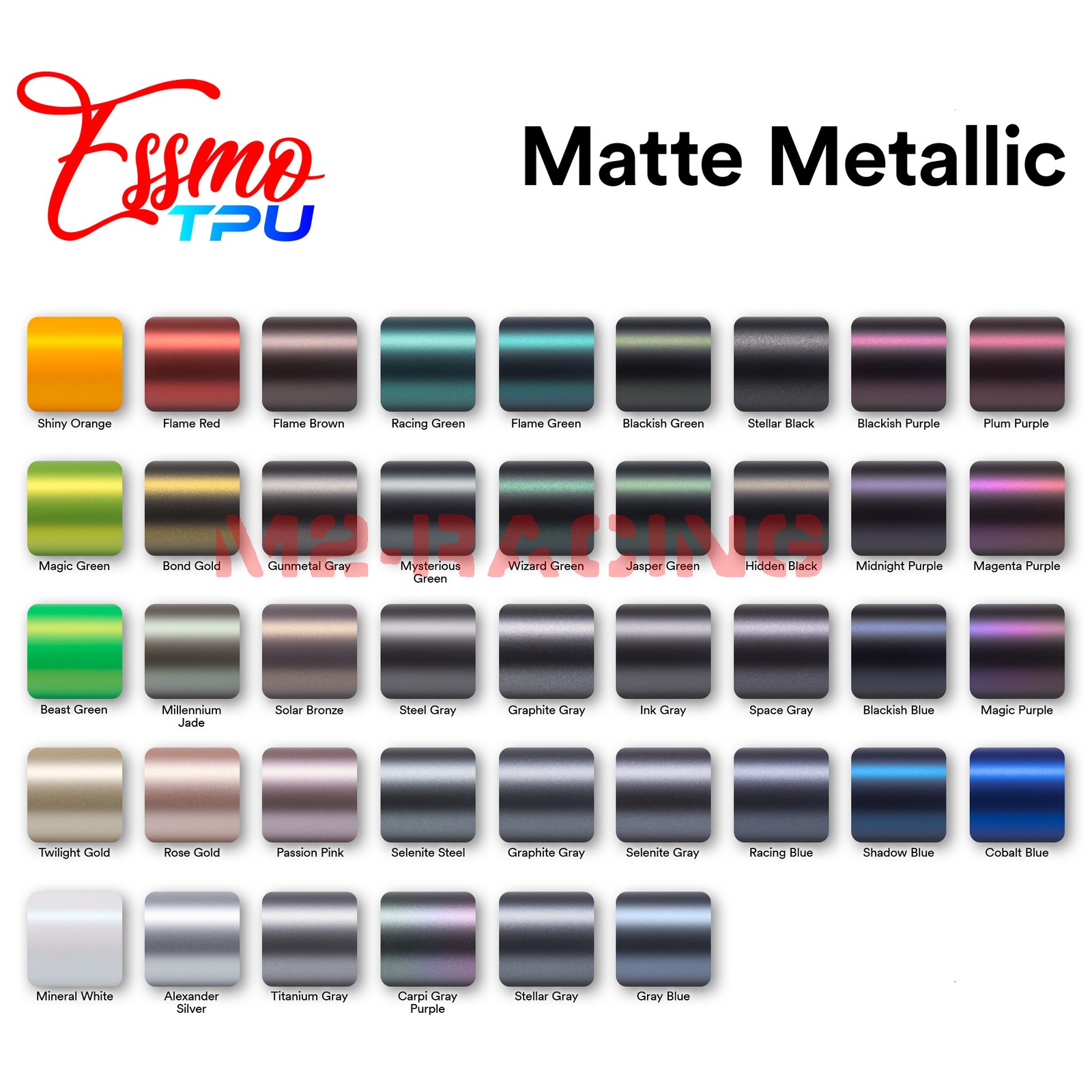 Matte Metallic Ink Gray TPU PPF Paint Protection Film Dry Wet Apply Vinyl Wrap