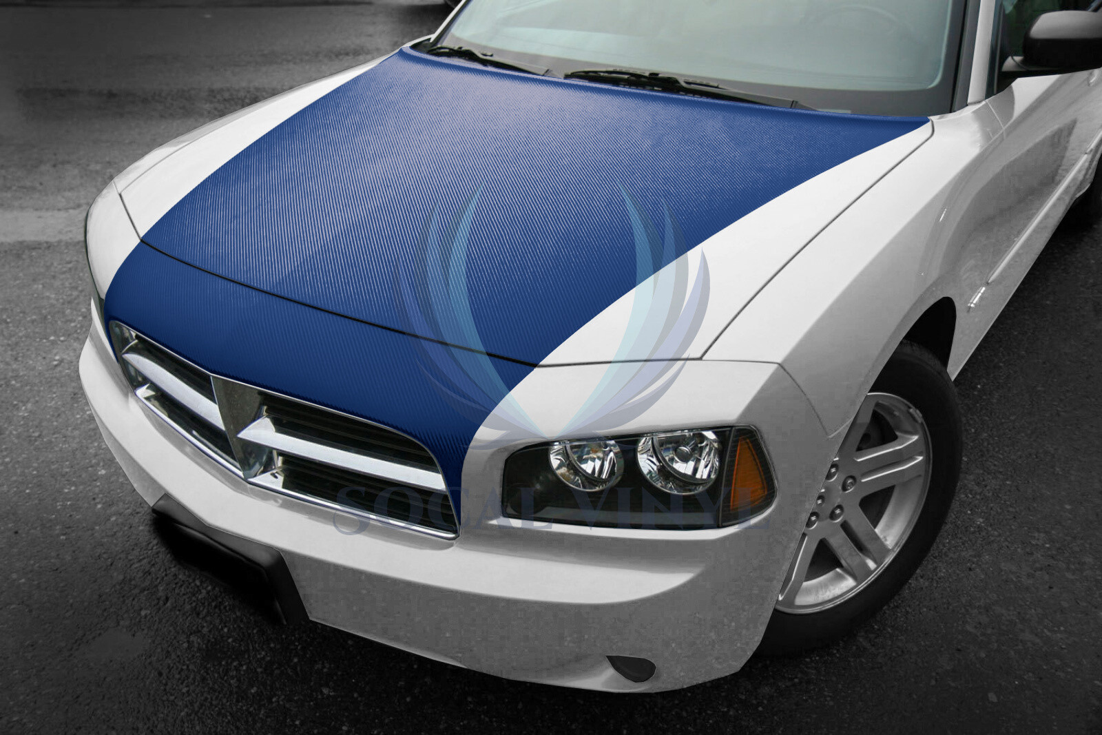 3D Carbon Fiber Navy Blue Matte Texture Vinyl Car Wrap Sticker Decal Film Sheet