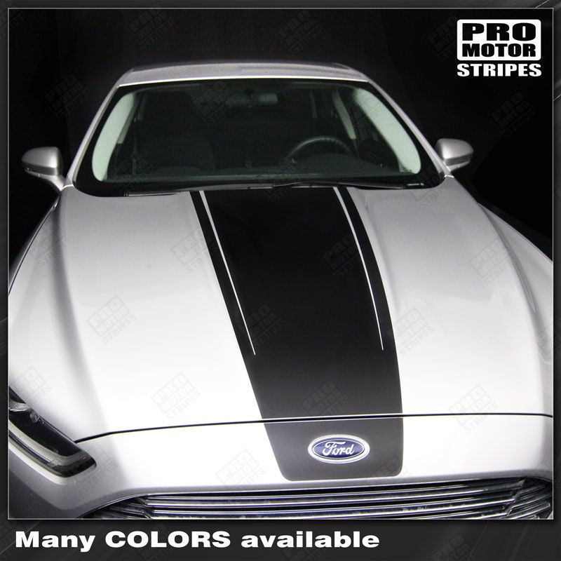 FORD FUSION Hood Accent Graphic Stripes Decals 2013 2014 2015 2016