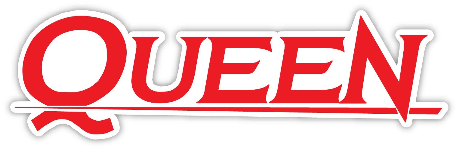 Queen sticker decal 8″ x 2″