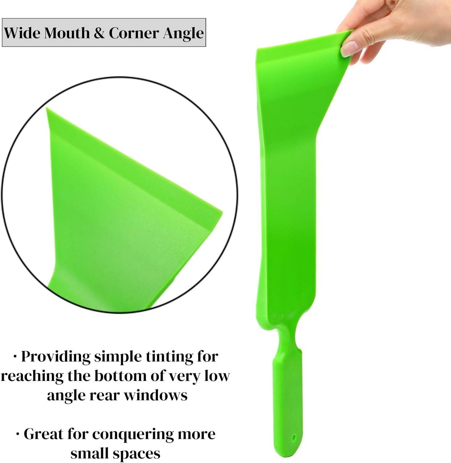 3 Pieces Window Tint Tools,Auto Bulldozer Squeegee Scrubber Paddle Squeegee Kit