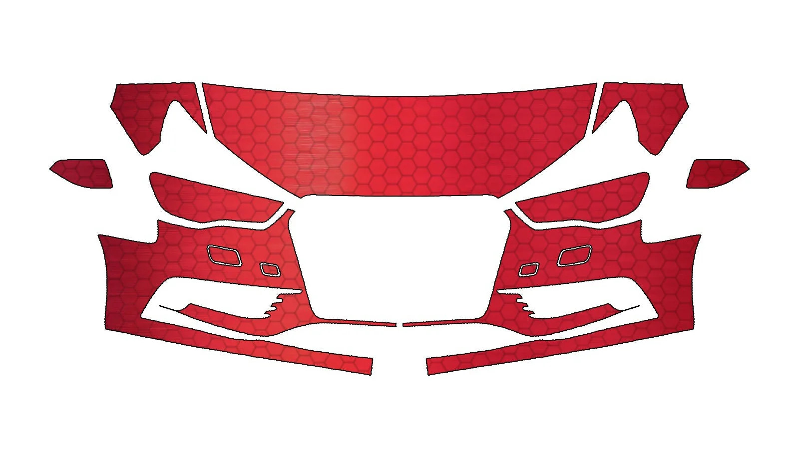 Compatible With Audi A3 (2014–2016) Front Paint Protection Film Kit | Pre-Cut PP