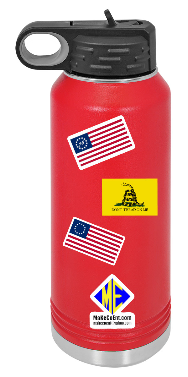 🐍👀USA AMERICAN Gadsden Flag Vinyl Decal Sticker 2″-18″ You Choose Size!🦅🎆