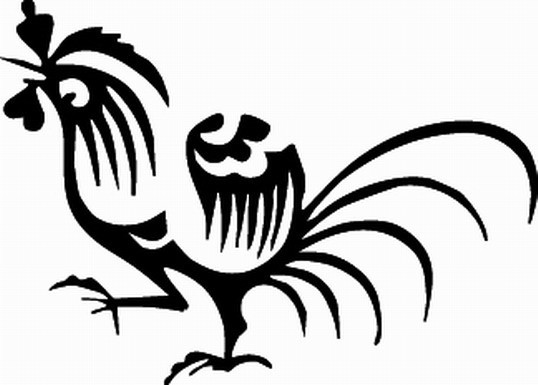 NEW TRIBAL ROOSTER #TAN1/141 DECAL VINYL GRAPHIC CAR VAN AUTO TRAILER RV