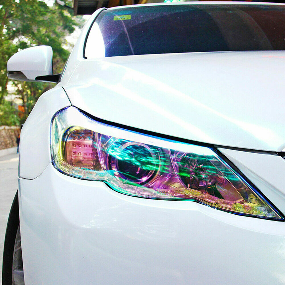 Headlight Protection Chameleon Tint Headlight Taillight Fog Light Vinyl Film kit